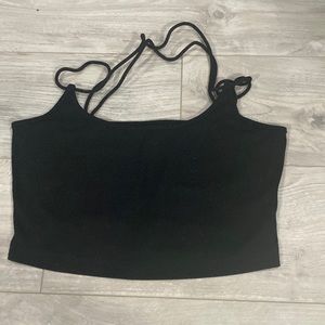 Black Crop Top